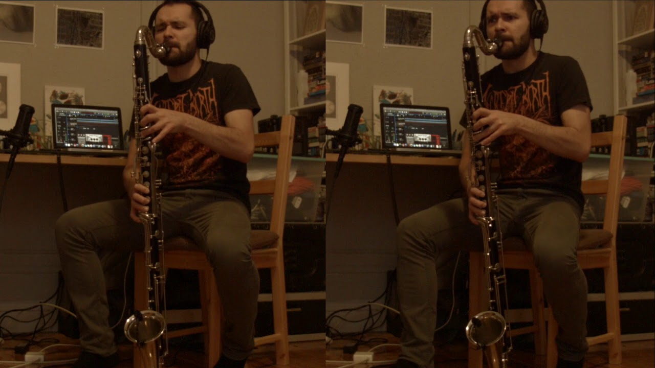 Nile - Execration Text (bass clarinet cover)