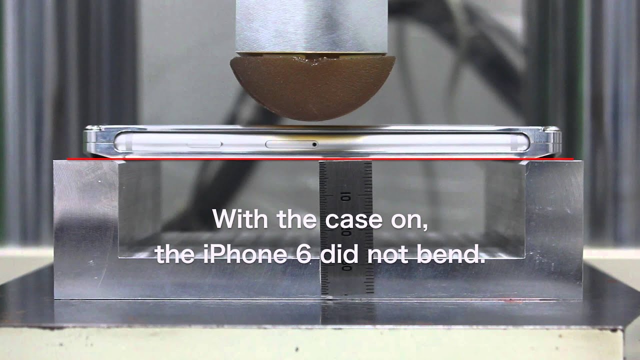 GILD design  Bend test and drop test for the iPhone 6 Solid Bumper