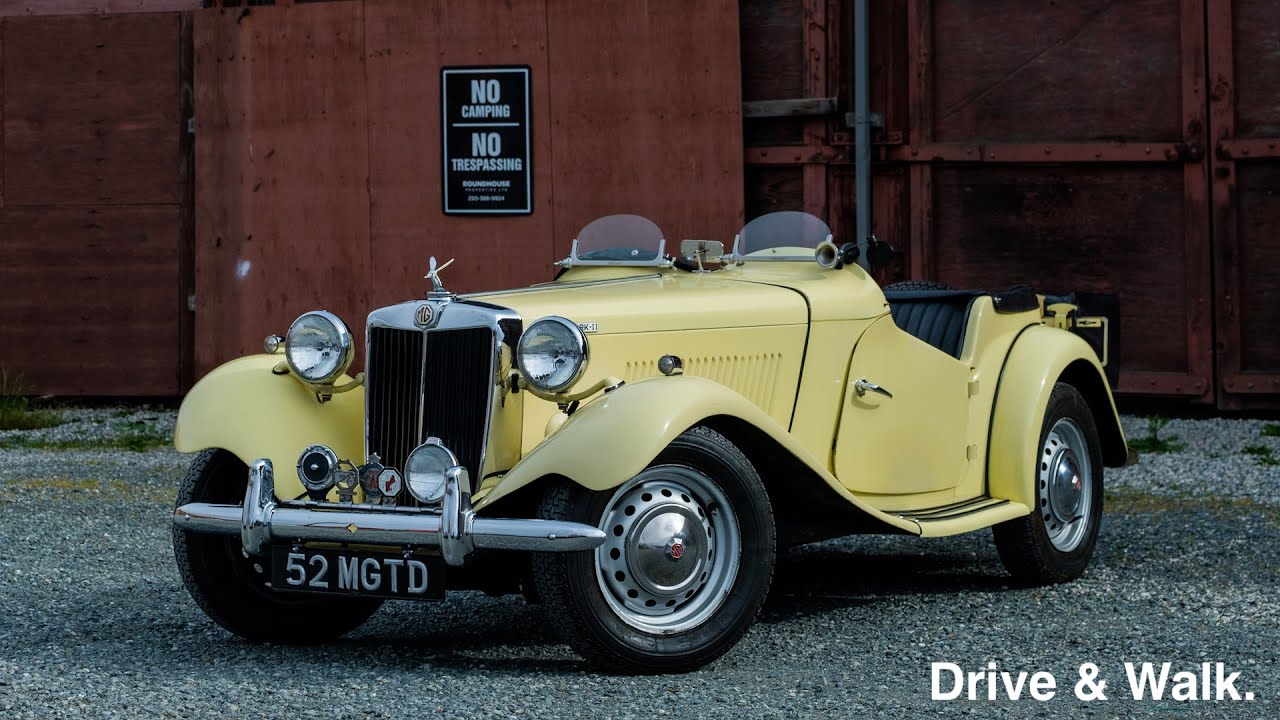 Drive & Walk 1952 MG TD Mark 2 ~ Silver Arrow Cars