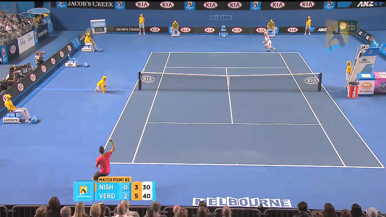 Match point: Verdasco v Nishikori