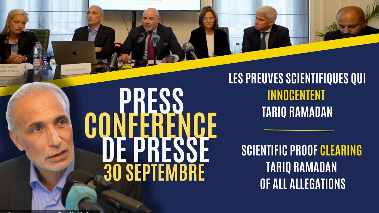 CONFERENCE DE PRESSE : L' affaire Tariq Ramadan - PRESS CONFERENCE : Tariq Ramadan Case