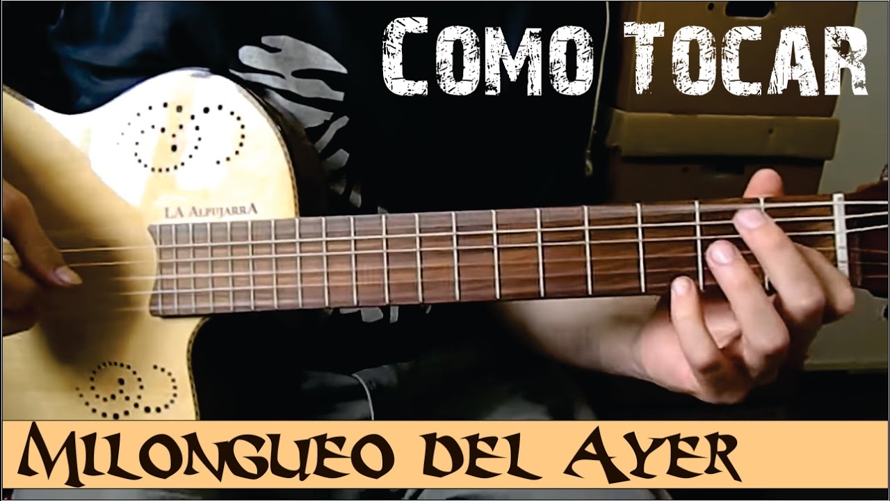 Como tocar Milongueo del Ayer - por Germán y Jesús Amaya...