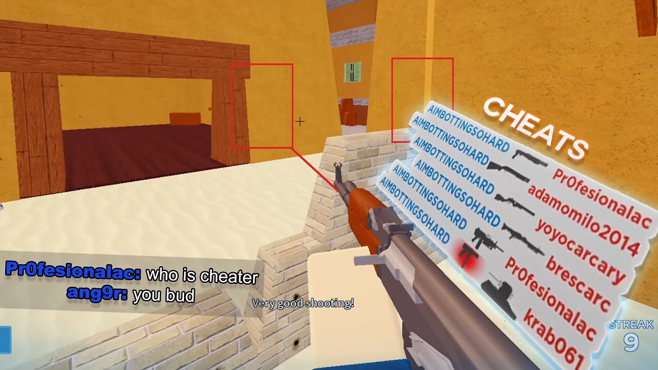 Destroying an AIMBOT HACKER... (Roblox Arsenal)