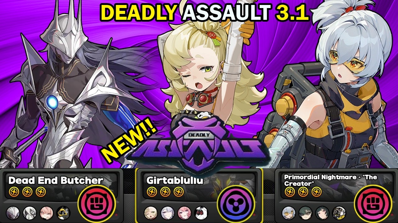 NEW Deadly Assault! | Pyrois, Piper & Soldier 11 | 9⭐Clear [F2P Acc] Zenless Zone Zero ZZZ 3.1【ゼンゼロ】