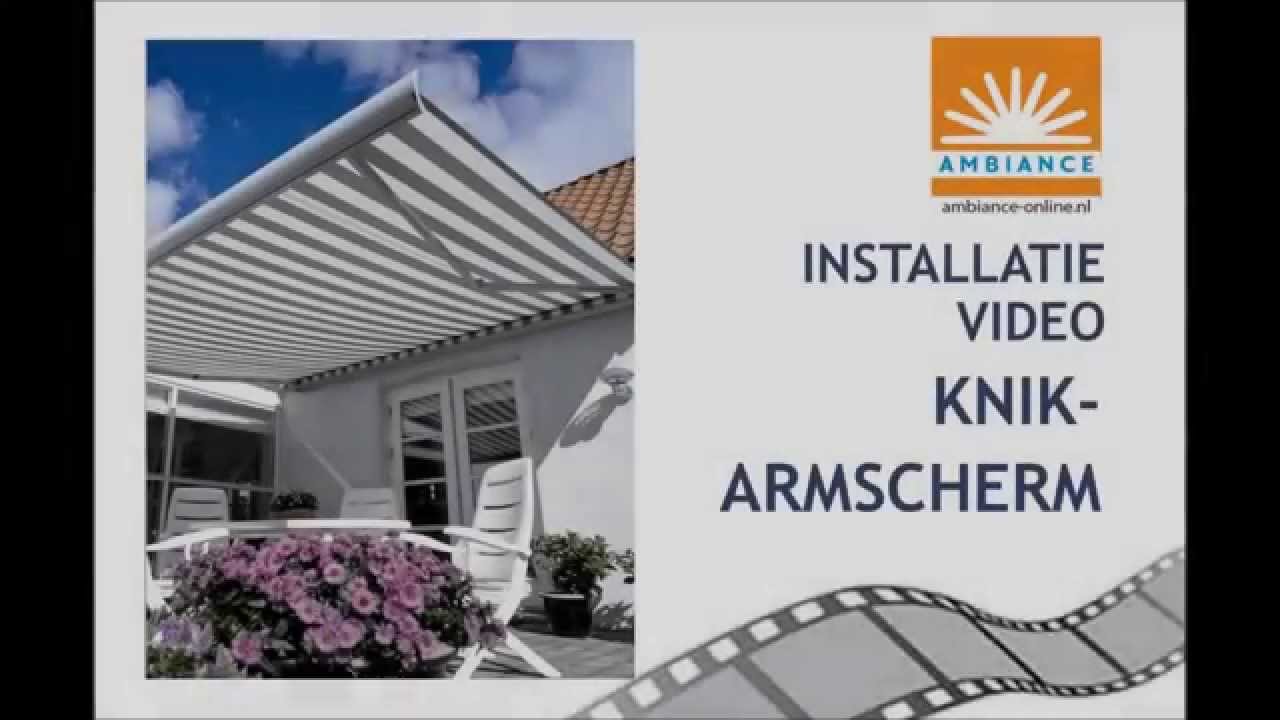 knikarmscherm installatie - Ambiance-online
