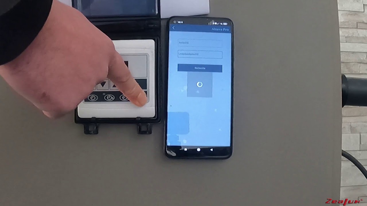 Connexion au WIFI PAC