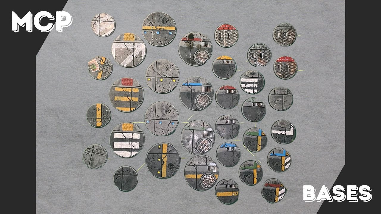 Marvel Crisis Protocol Painting Bases