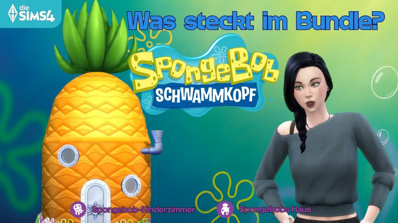Sims 4 x Spongebob Schwammkopf | BikiniBottom Bundle - Was steckt im Bundle?
