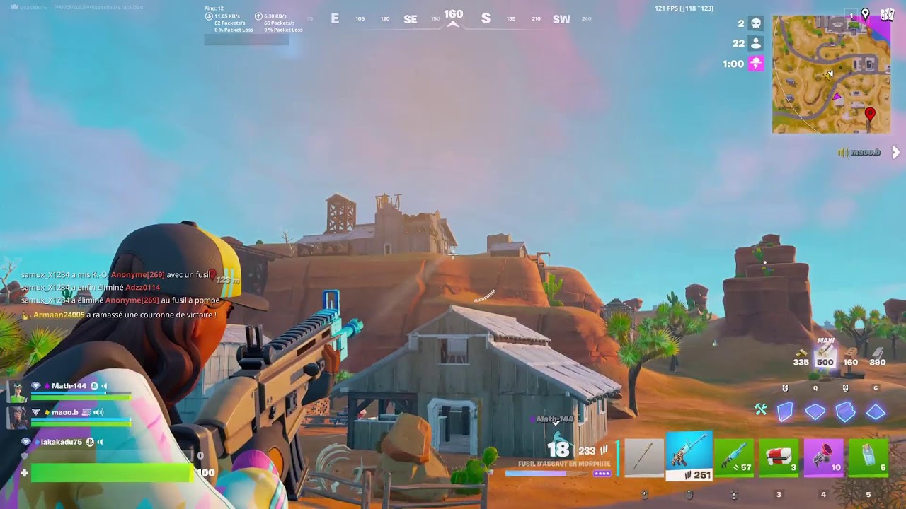 Live fortnite classe on jouent ensemble rush ELITE