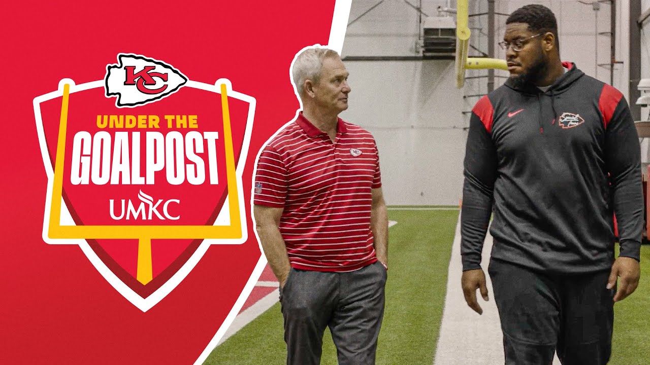 Trey Smith has Known Creed Humphrey Since High School? | Under the Goalpost | Kansas City Chiefs