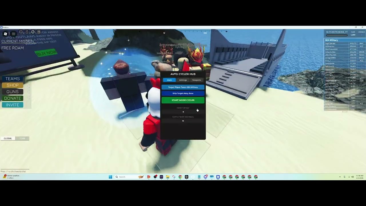 BANNED 100+ TIMES IN NAVY SIM! (ETERNALLY AWESOME)