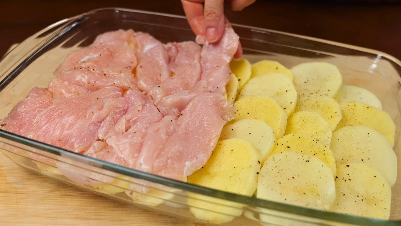 Я больше не жарю куриную грудку! Моя семья просит его готовить каждую неделю! ASMR