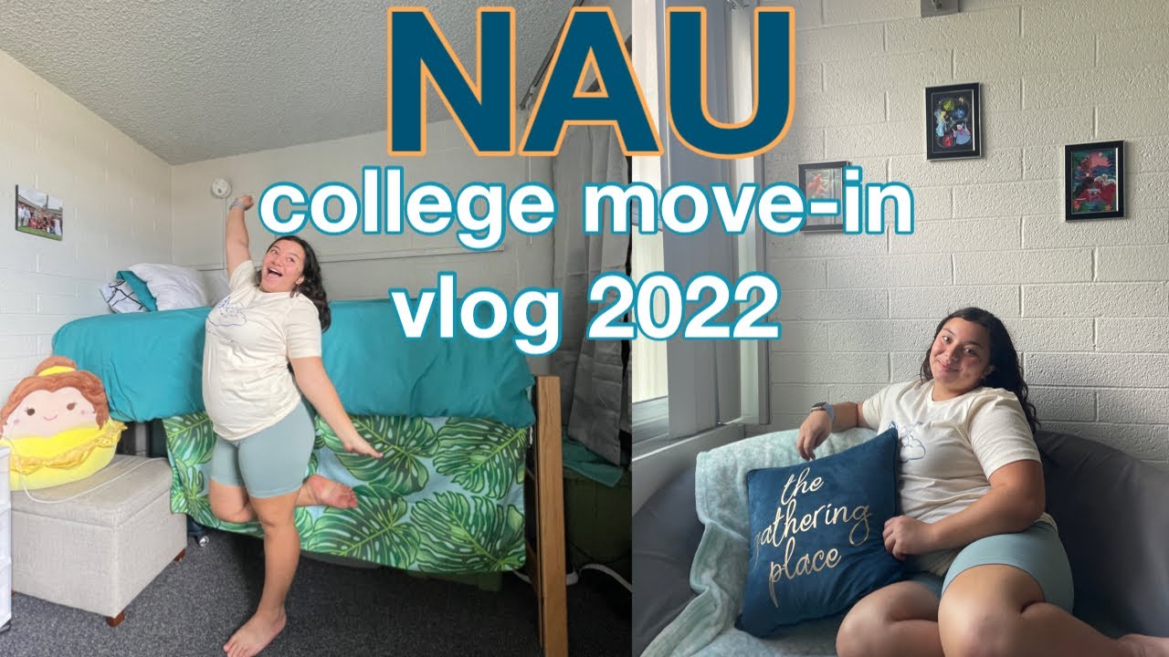 college move-in vlog 2022 (northern arizona university)