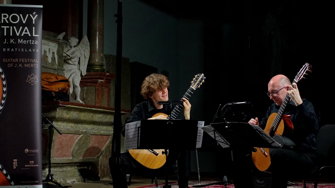 Gerard Drozd - Prelude & Fugue in C sharp minor played by Marek Nosal and Jakub Moroziński