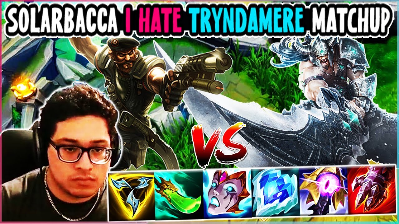 SOLARBACCA Gangplanks Vs Tryndamere Top - NA Grandmaster - Patch 14.2