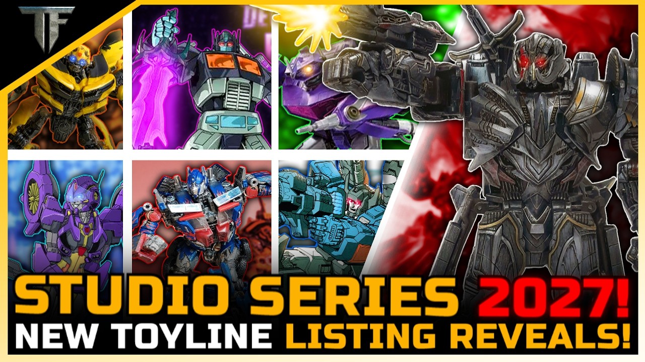 Утечки информации о серии Transformers Studio Series 2027! Полный список игрушек! [По фильмам, ко...