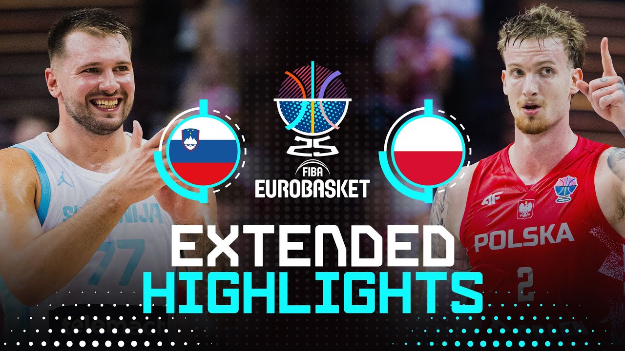 Slovenia 🇸🇮 vs Poland 🇵🇱 | Extended Highlights | FIBA EuroBasket 2025