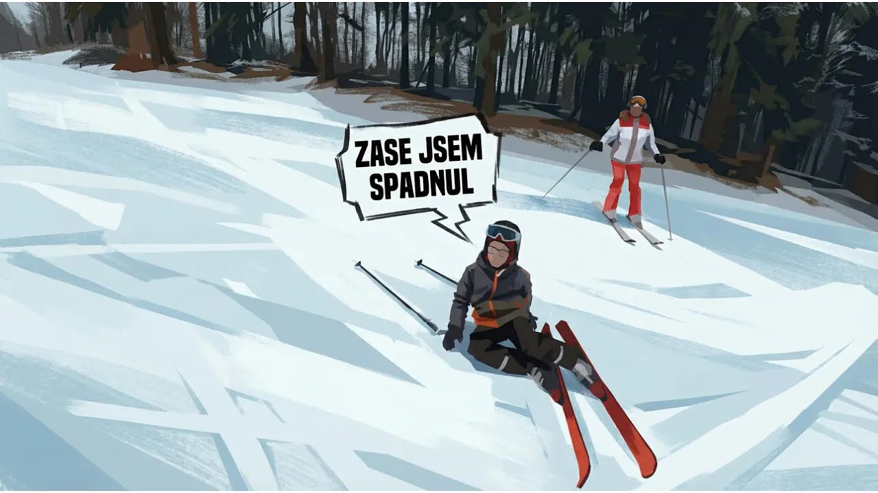 Na lyže s vnukem