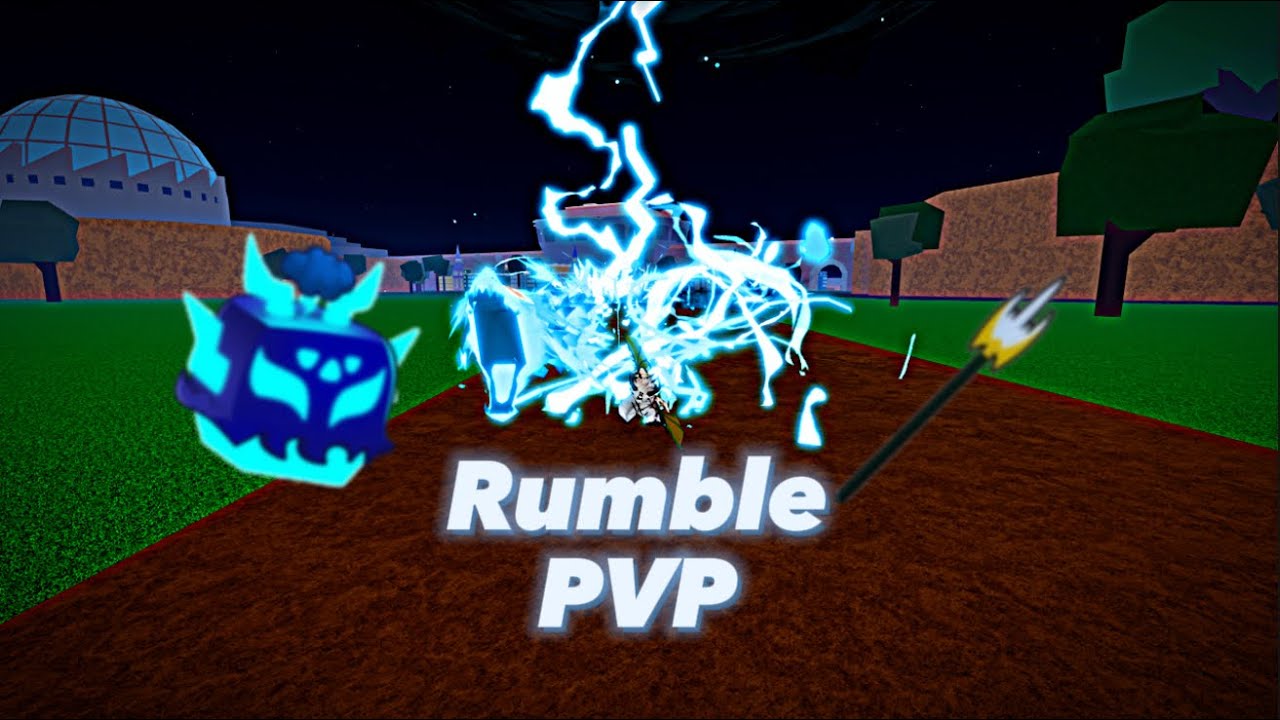 Rumble rework is insane…..(blox fruit pvp)