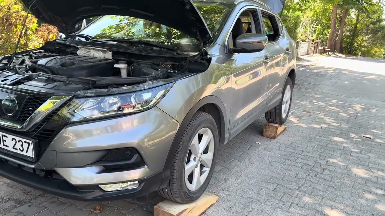 Nissan Qashqai J11B 1.5 Dci Detaylı Yağ ve Tüm Filtrelerin Değişimi Periyodik Bakım 4K