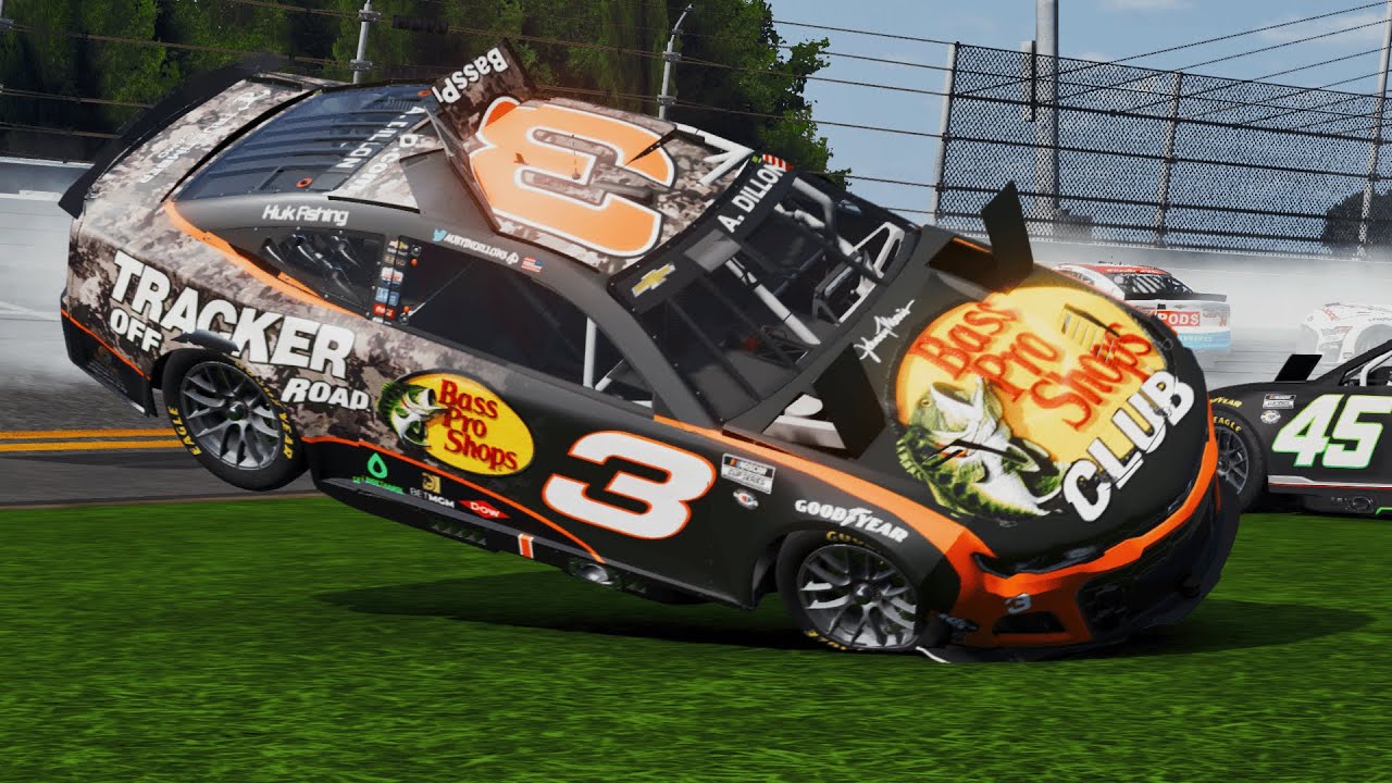 NASCAR Racing Crashes #104 - BeamNG Drive