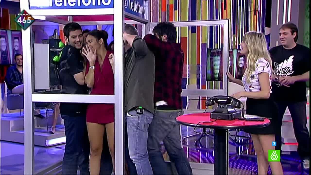 David Muñoz, antes de que entrara más gente en su cabina: 