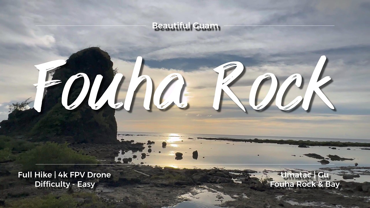 According to Chamorro Legend, Guam Began Here… 🗿🌊 | Puntan & Fu’una – Fouha Rock | 4K Full Hike 🚁