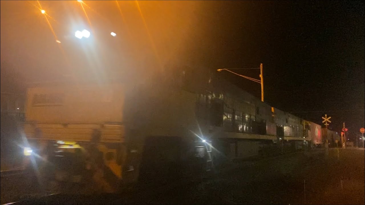 Pacific National 2PM5 with NR12 and NR84 at North Geelong from Perth heading to Melbourne 14/9/2023