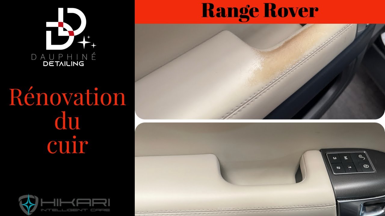 Rénovation d'une poignée en cuir sur Range Rover