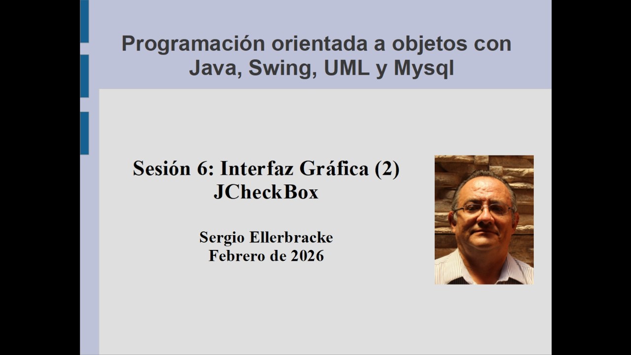 Programación Orientada a Objetos. Sesión 6.