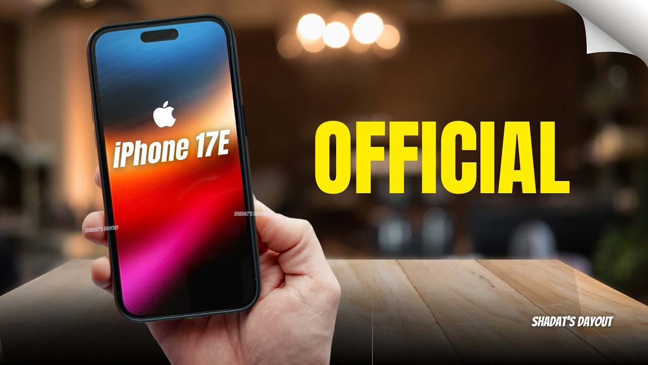 Первый взгляд на iPhone 17E: утечки, дизайн, характеристики и дата выхода.