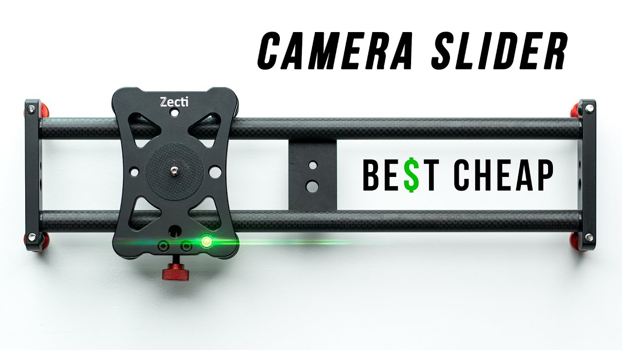 Zecti slider - BEST cheap camera slider REVIEW