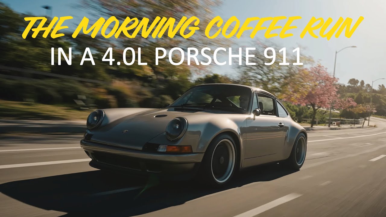 The Morning Coffee Run - Out of Coffee. Into a 4.0L Porsche 911 Restomod - Heritage Gruppe #porsche
