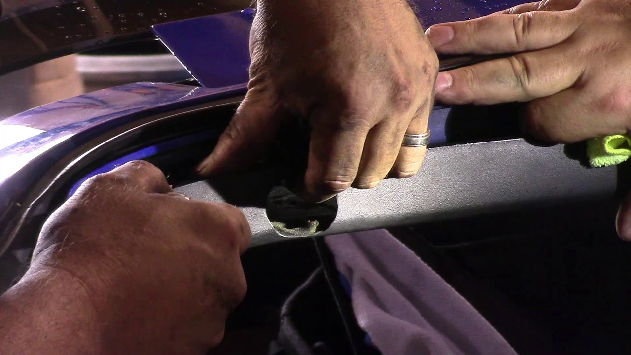C4 Corvette Targa top adjustment
