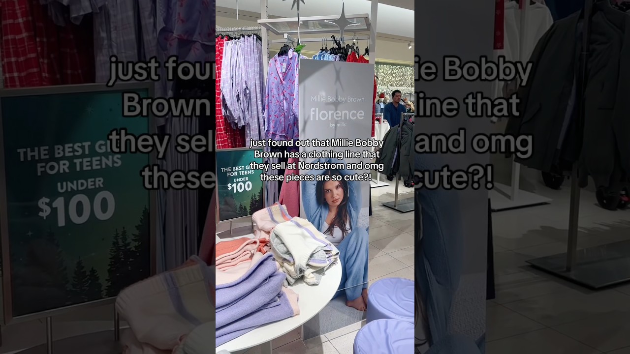 MILLIE BOBBY BROWN'S CLOTHING LINE?!