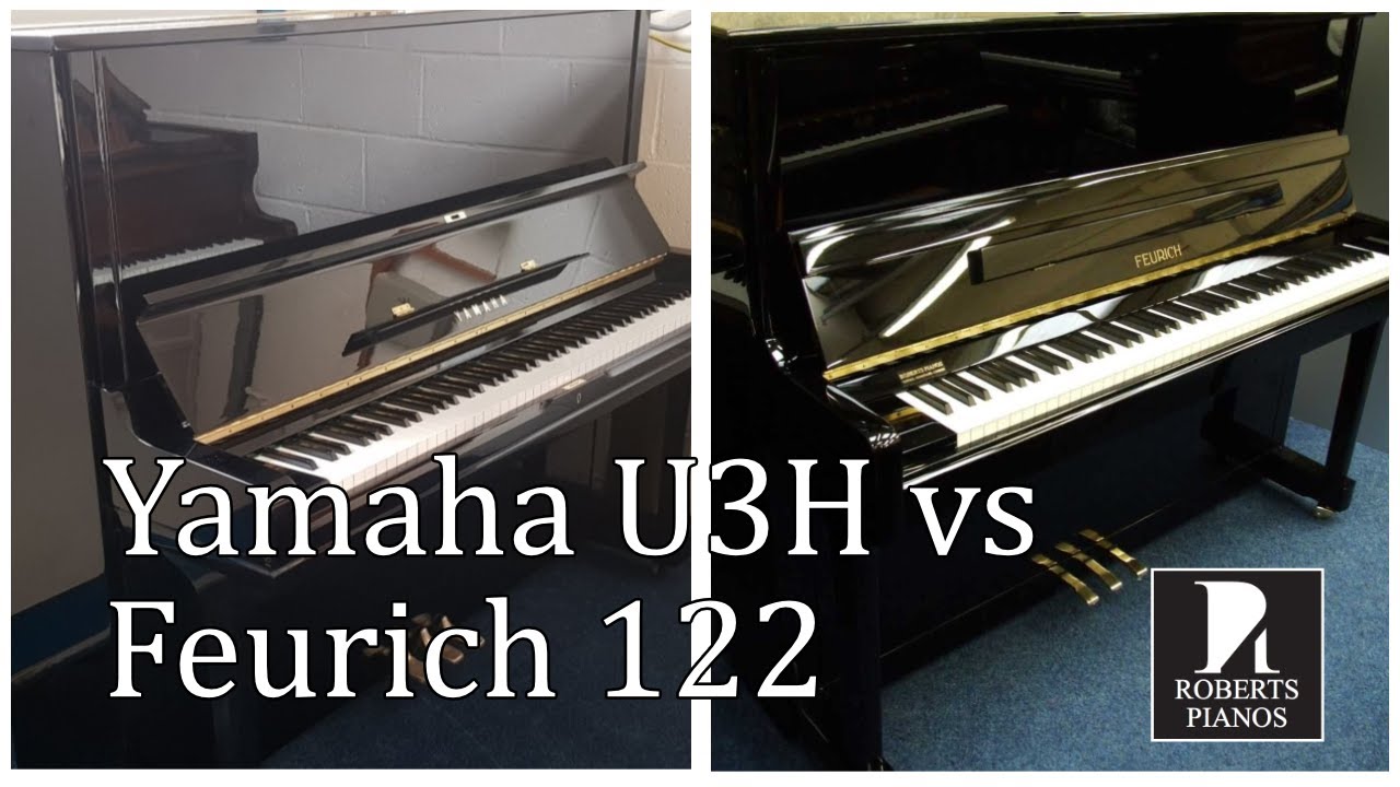 Feurich 122 vs Yamaha U3H - surprising discovery! Roberts Pianos