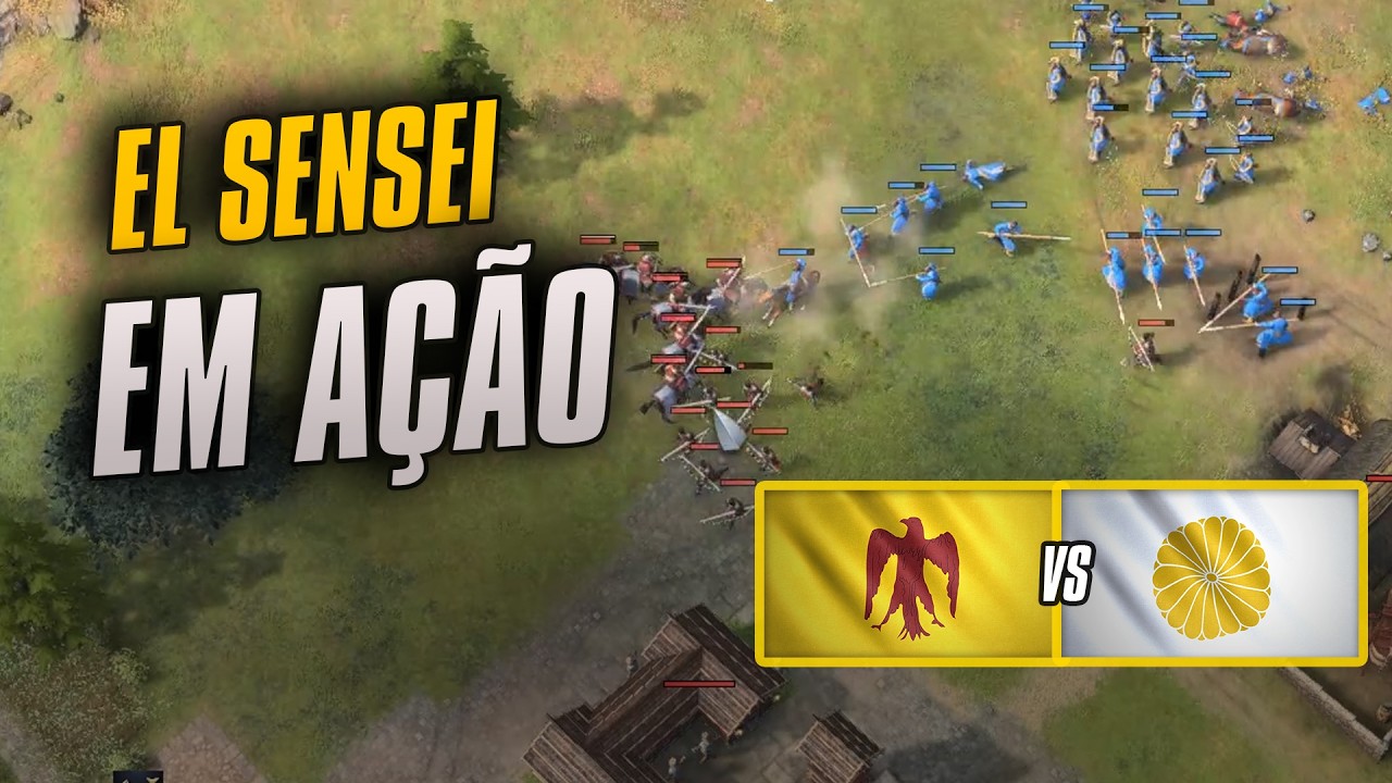 O GRANDE SENSEI MOSTRA COMO JOGAR DE JAPÃO NO AGE OF EMPIRES 4
