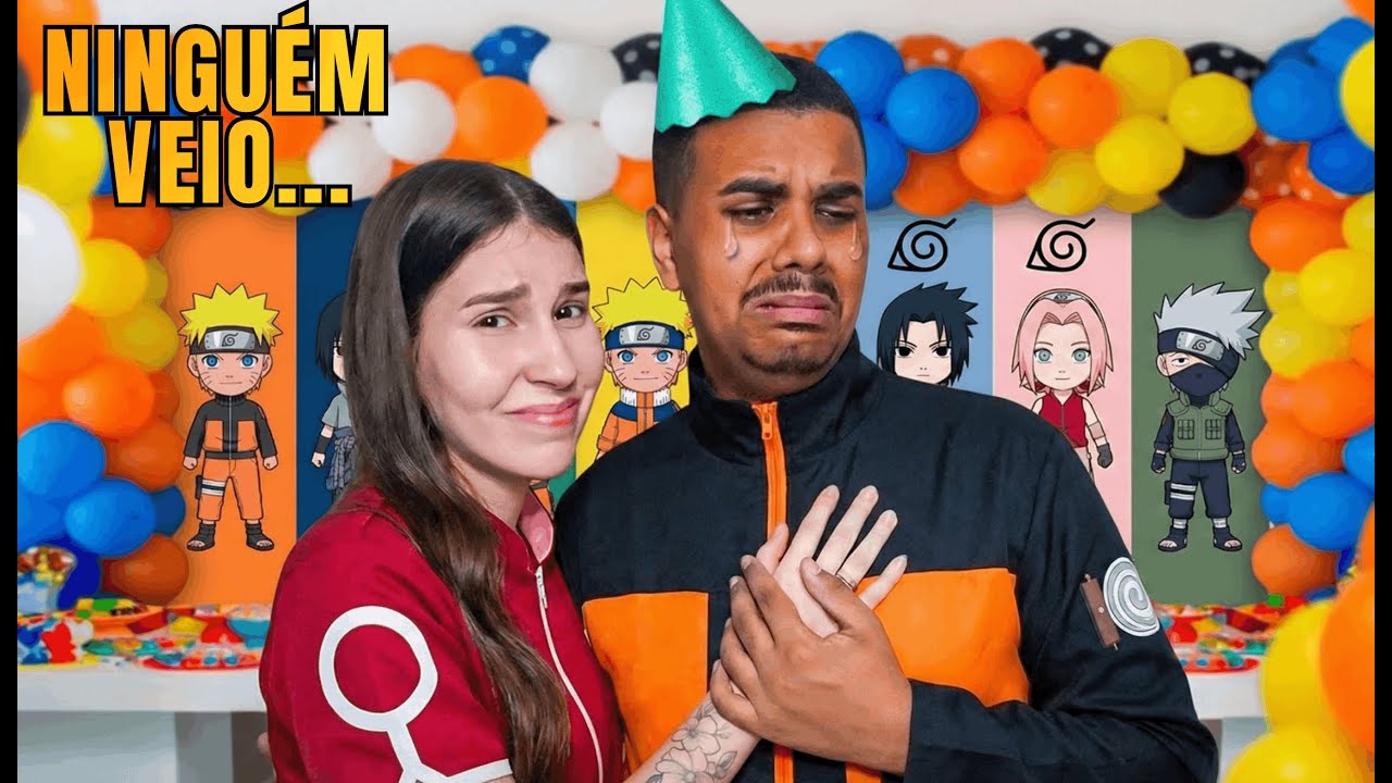FIZ UMA FESTA SURPRESA PRO MATHEUS E NINGUÉM VEIO... - MUITO TRISTE