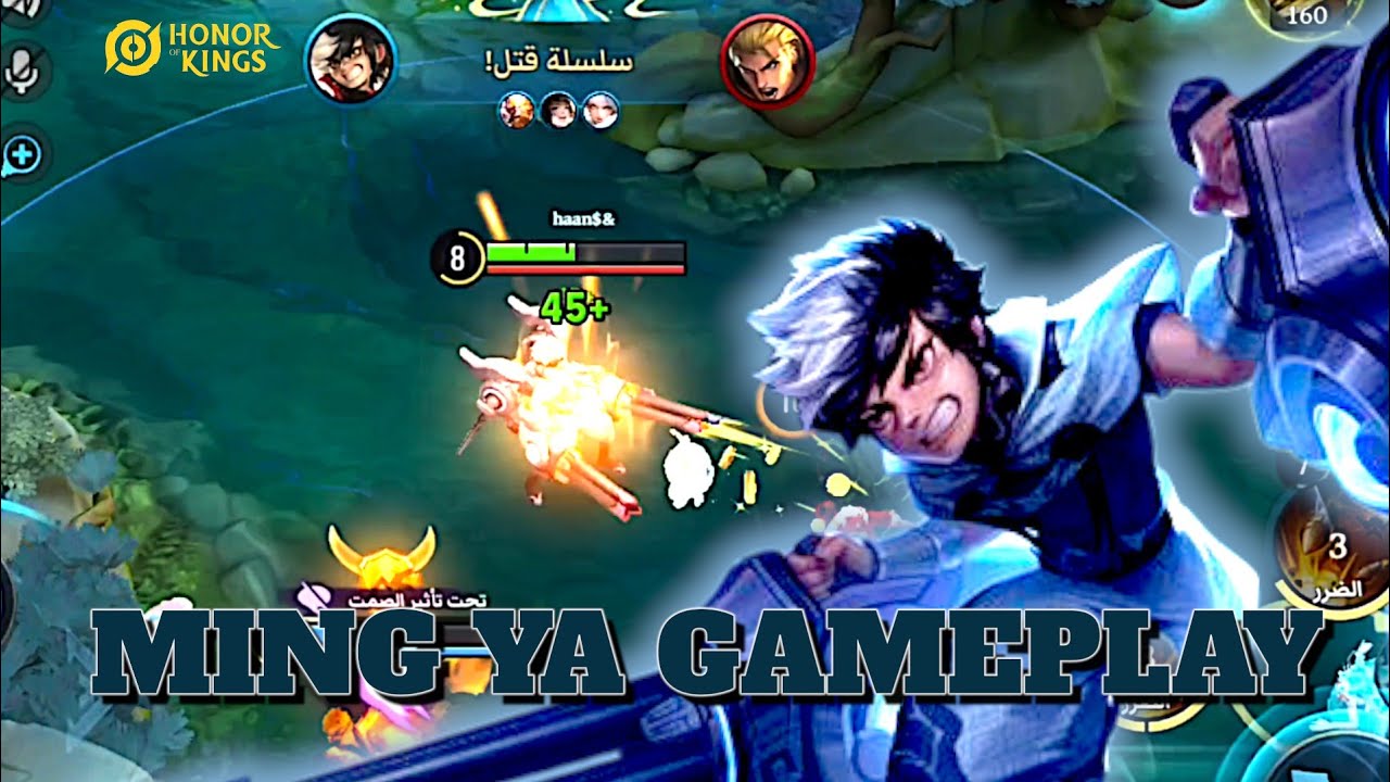 HOK : Ming ya gameplay | Best build and Arcana - HONOR OF KINGS 