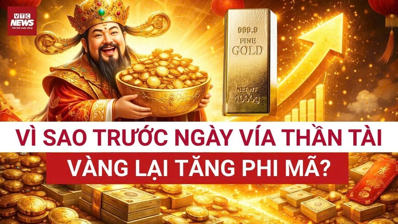 Giá vàng luôn tăng nóng sát ngày vía Thần Tài – Chuyên gia cảnh báo ‘đừng rơi’ bẫy FOMO?| VTC News