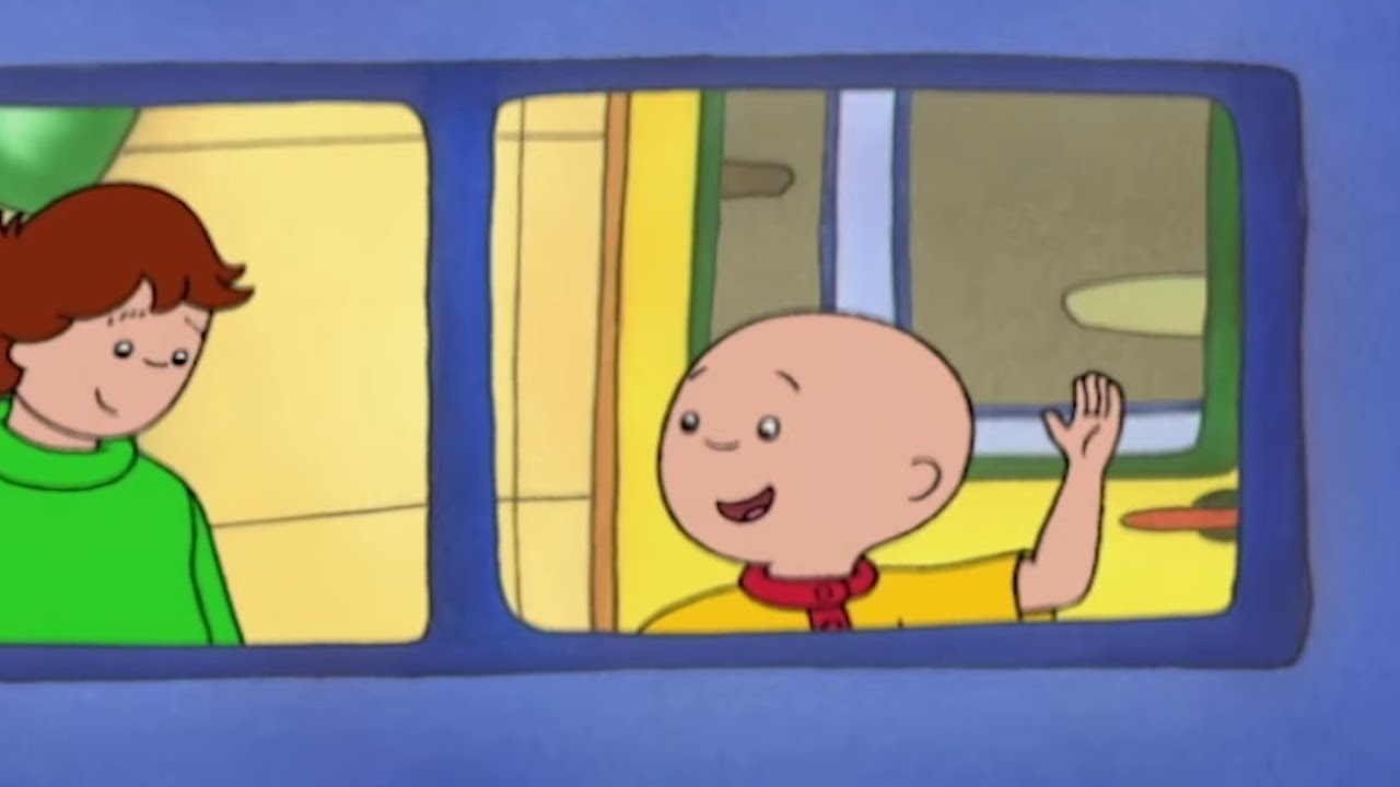 Pierwsza przejażdżka pociągiem Kajtuś | Kajtuś po Polsku [Caillou] - WildBrain