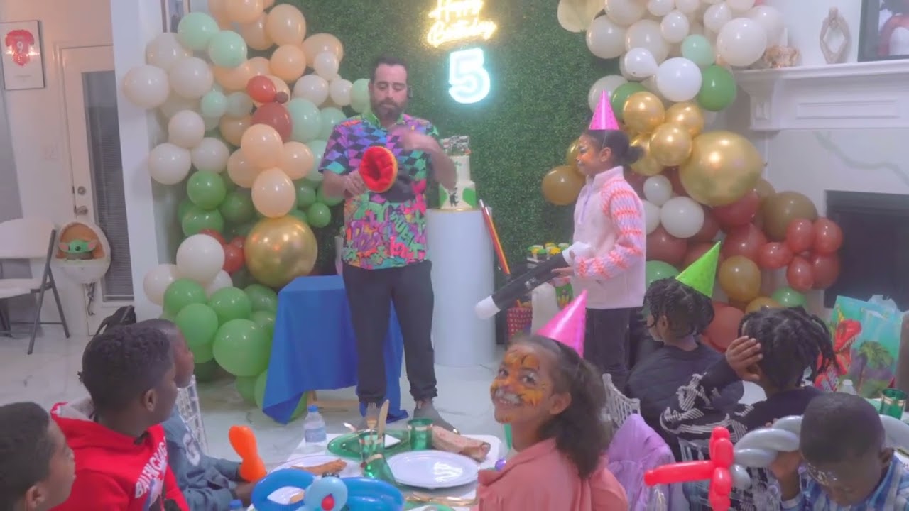 Zidan's 5th birthday party 🎉