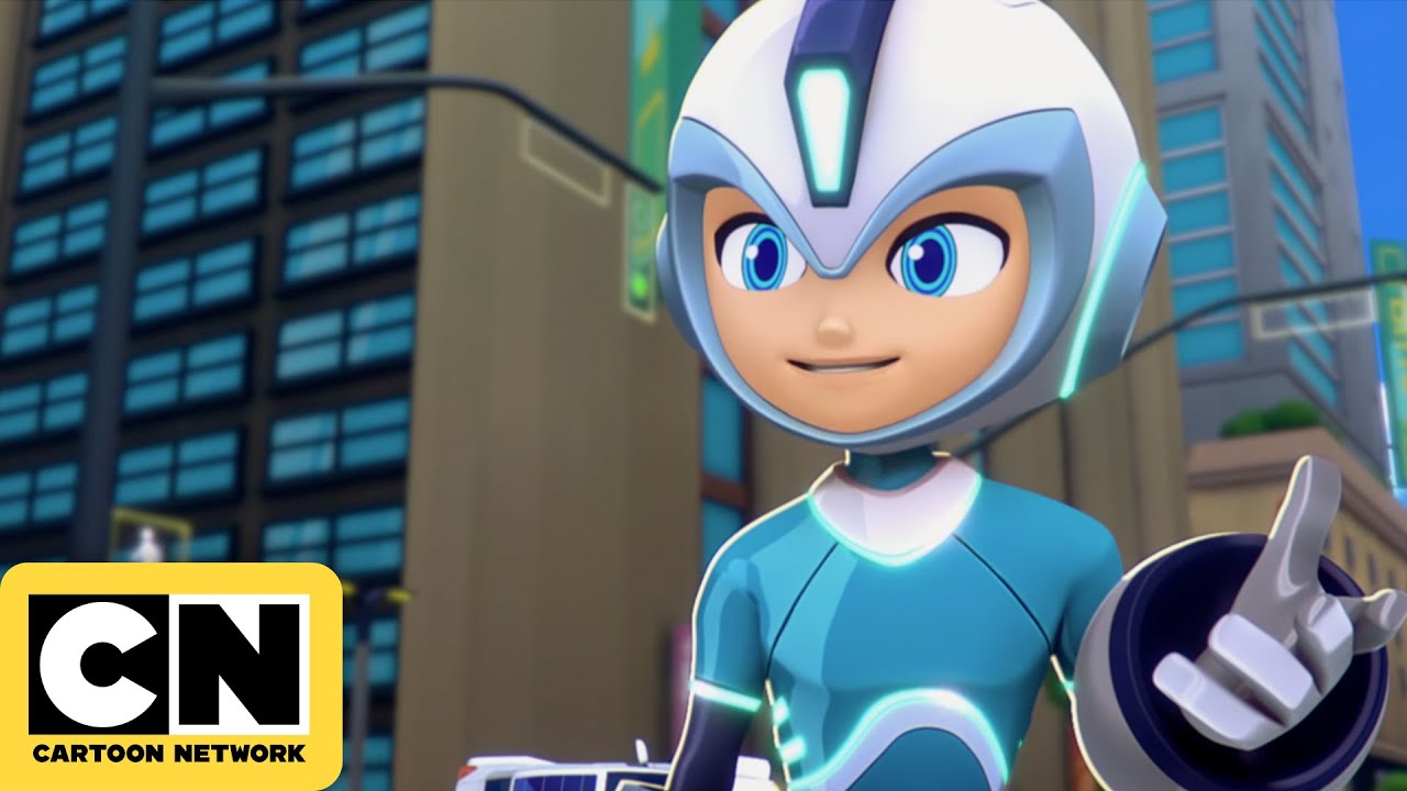 Air Man Steals the Sky | Mega Man: Fully Charged | Cartoon Network