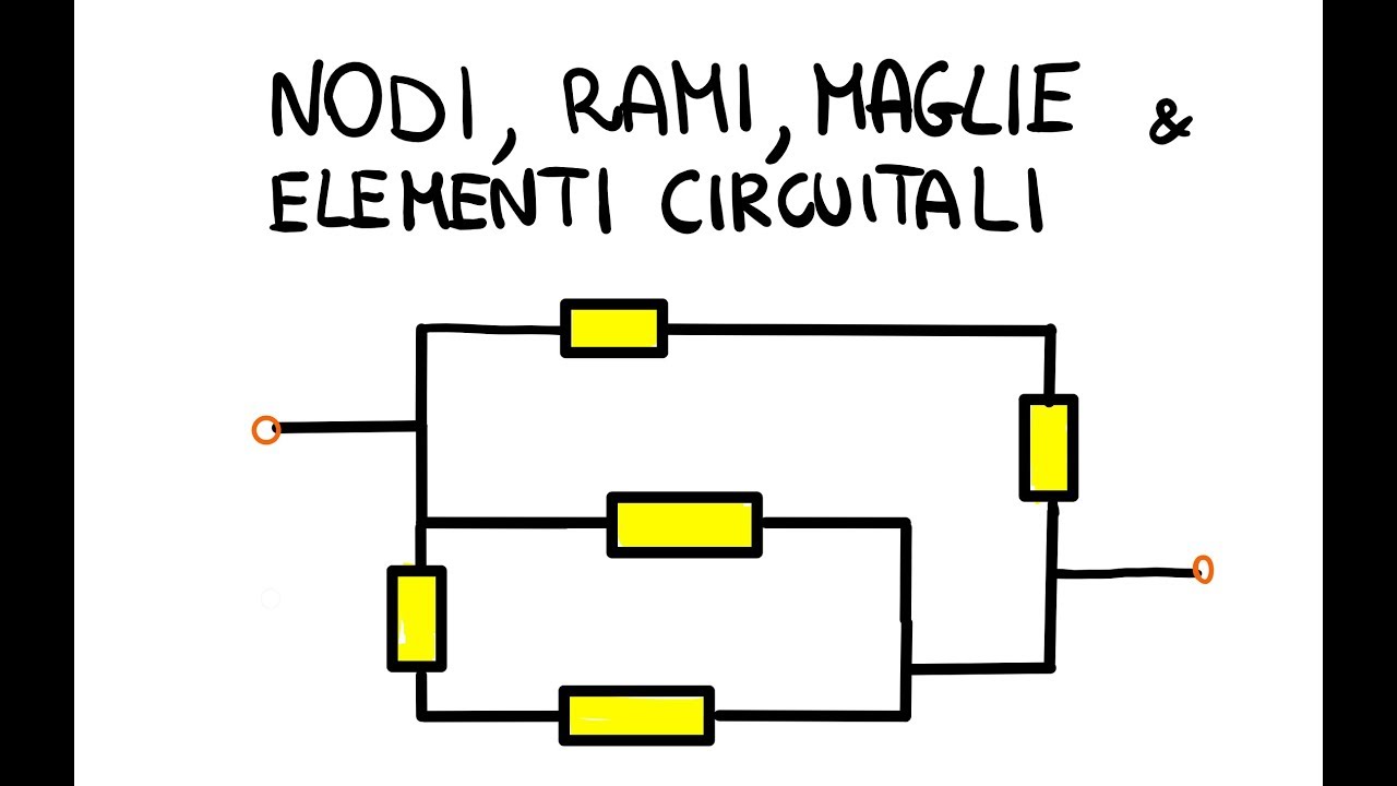 Nodi, Rami e Maglie ed Elementi Circuitali: Introduzione ad un Circuito Elettrico