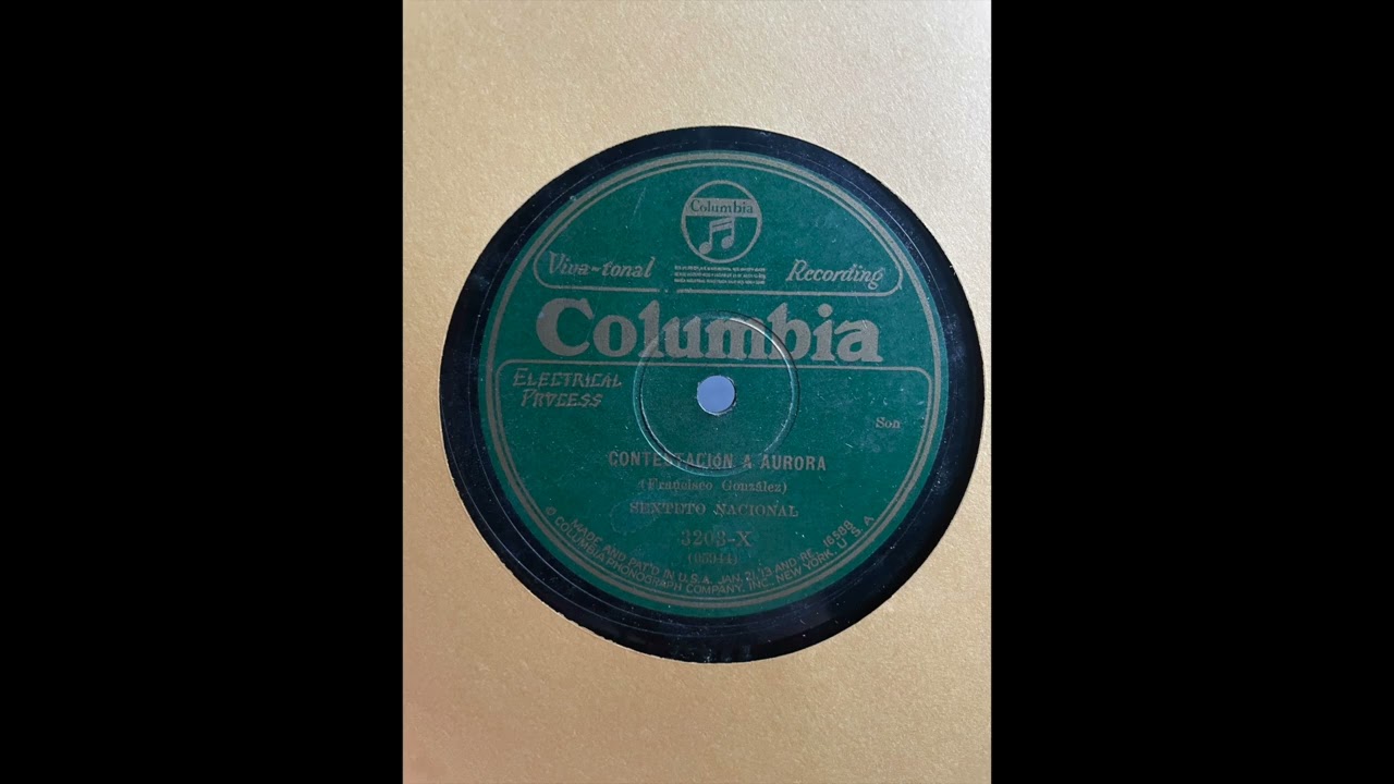 Sexteto Nacional, Contestacion a Aurora, Columbia 3203-X