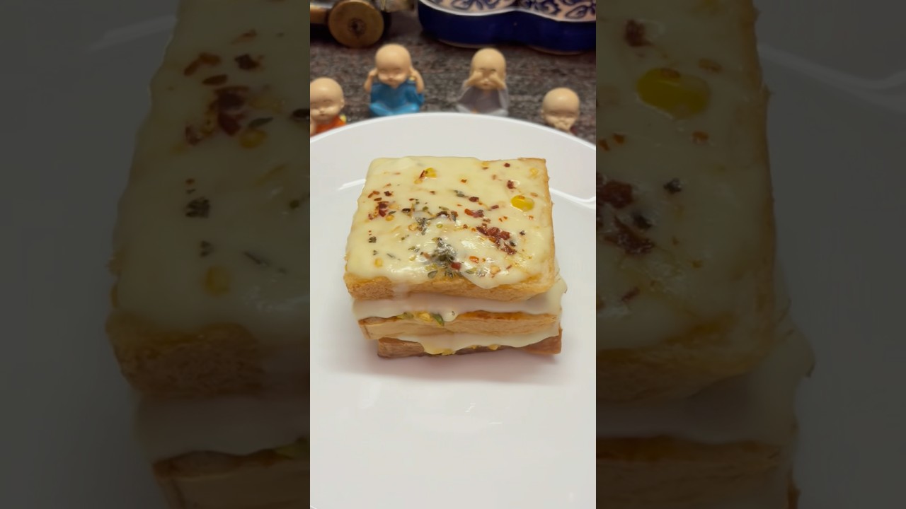 Cheese Corn Sandwich Recipe l Cheese Chilli Corn Sandwich #sandwich #viral  #cookwithshruti02