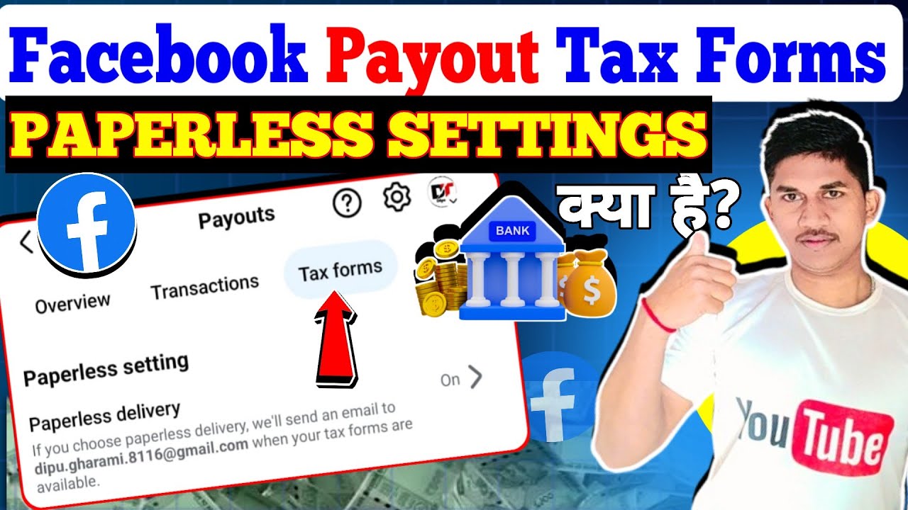 Tax Forms Paperless Delivery Facebook Payout ✅ Facebook Payout Tax Forms | Paperless Settings