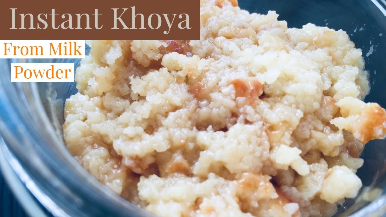 How to make Mawa from Milk Powder - Instant Khoya using milk powder | How to make Khoya in 5 minutes