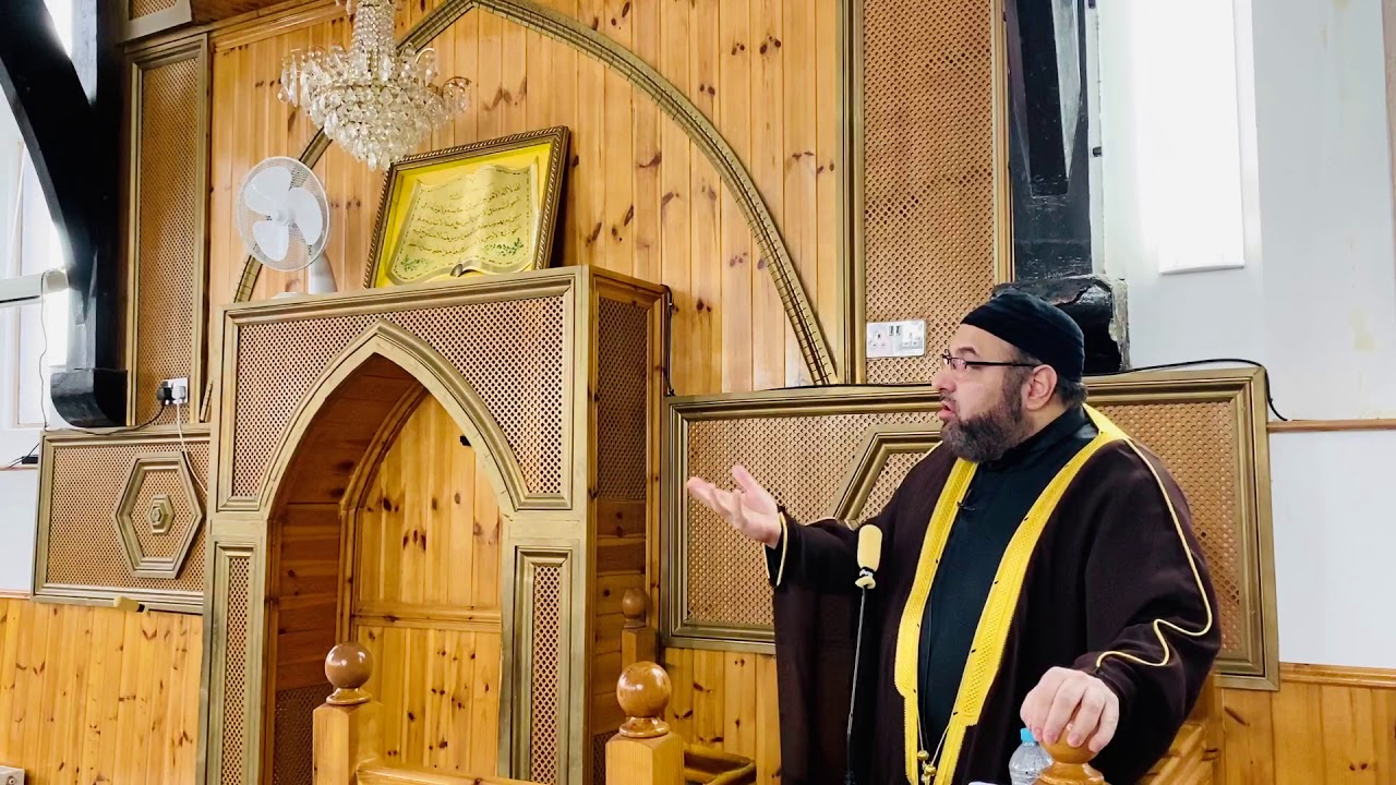 الخطبة الجمعة لفضیلة الشیج محمد طریفي عالم الأسباب وأهميته و وجوب العمل به في القرآن الكريم