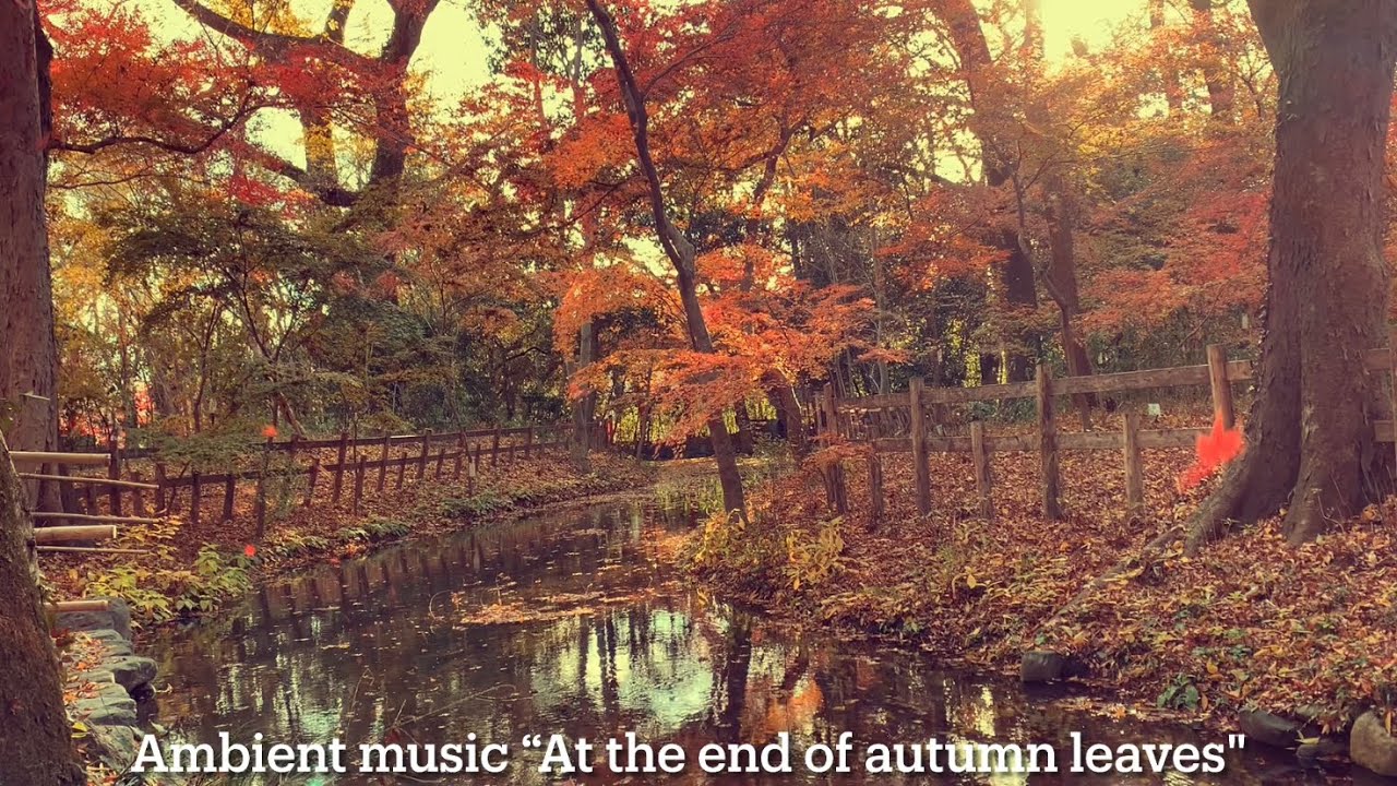 Ambient music “At the end of autumn leaves